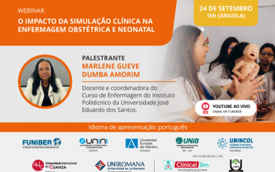 UNIB organiza o webinar «O impacto da simulação clínica na enfermagem obstétrica e neonatal»